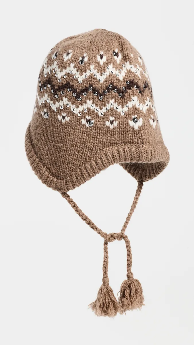 rag & bone Fallon Stud Fair Isle Hat | Thumbnail 4 rag & bone Fallon Stud Fair Isle Hat | Thumbnail 4