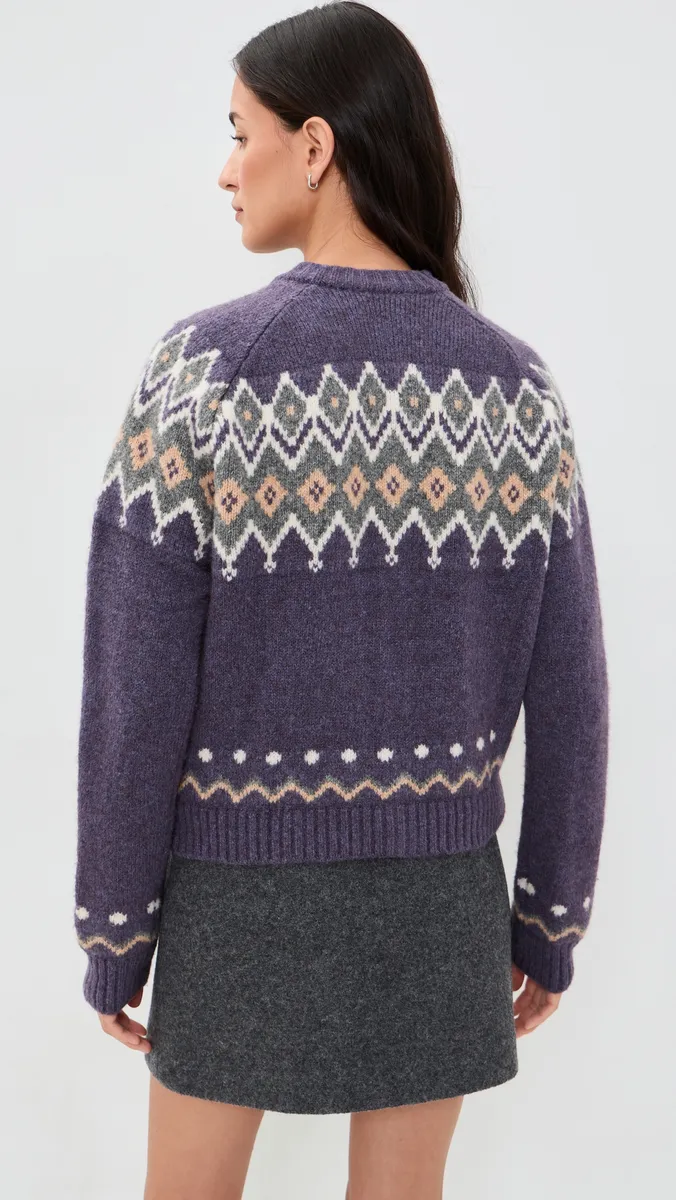 Dunst Unisex Chunky Pattern Cardigan | Thumbnail 3