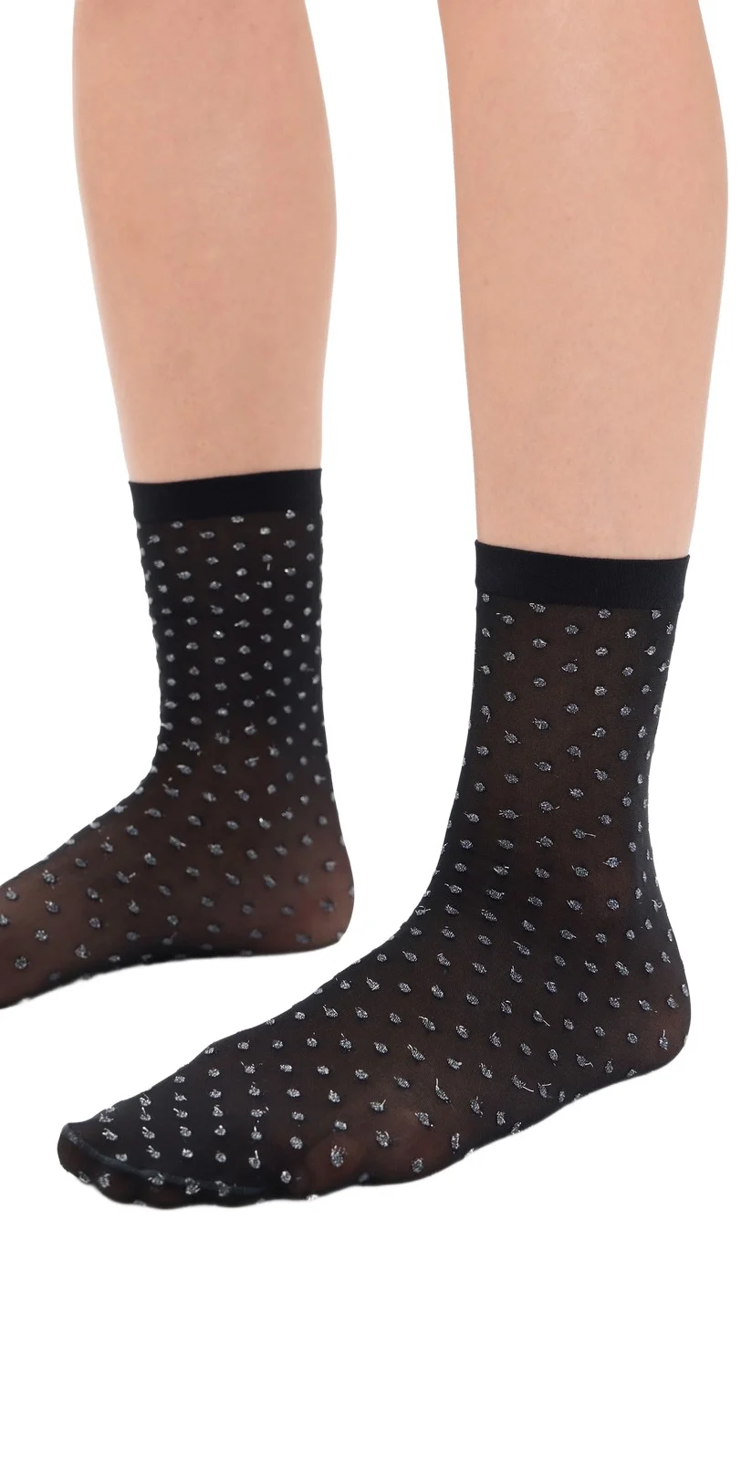 Wolford Shimmer Dot Socks
