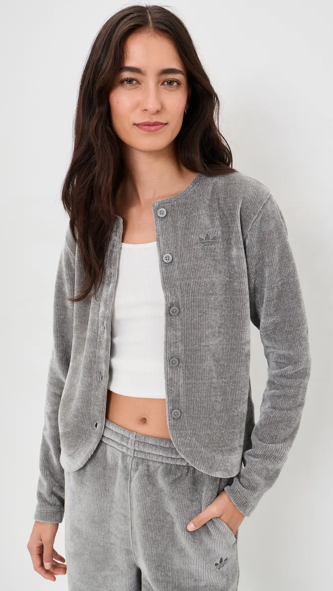 Adidas Chennille Cardigan | Thumbnail 2