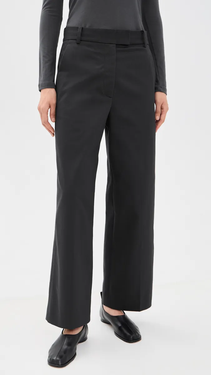 RENGGLI Cotton Sateen Relaxed Trousers | Thumbnail 2 RENGGLI Cotton Sateen Relaxed Trousers | Thumbnail 2