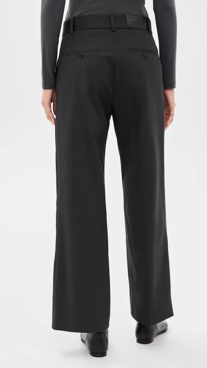 RENGGLI Cotton Sateen Relaxed Trousers | Thumbnail 3 RENGGLI Cotton Sateen Relaxed Trousers | Thumbnail 3