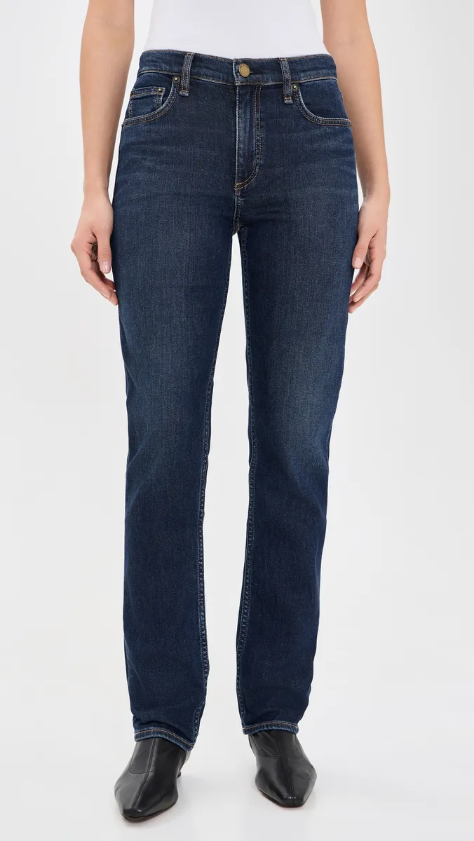 rag & bone Wren Mid Rise Full Slim Jeans | Thumbnail 2 rag & bone Wren Mid Rise Full Slim Jeans | Thumbnail 2