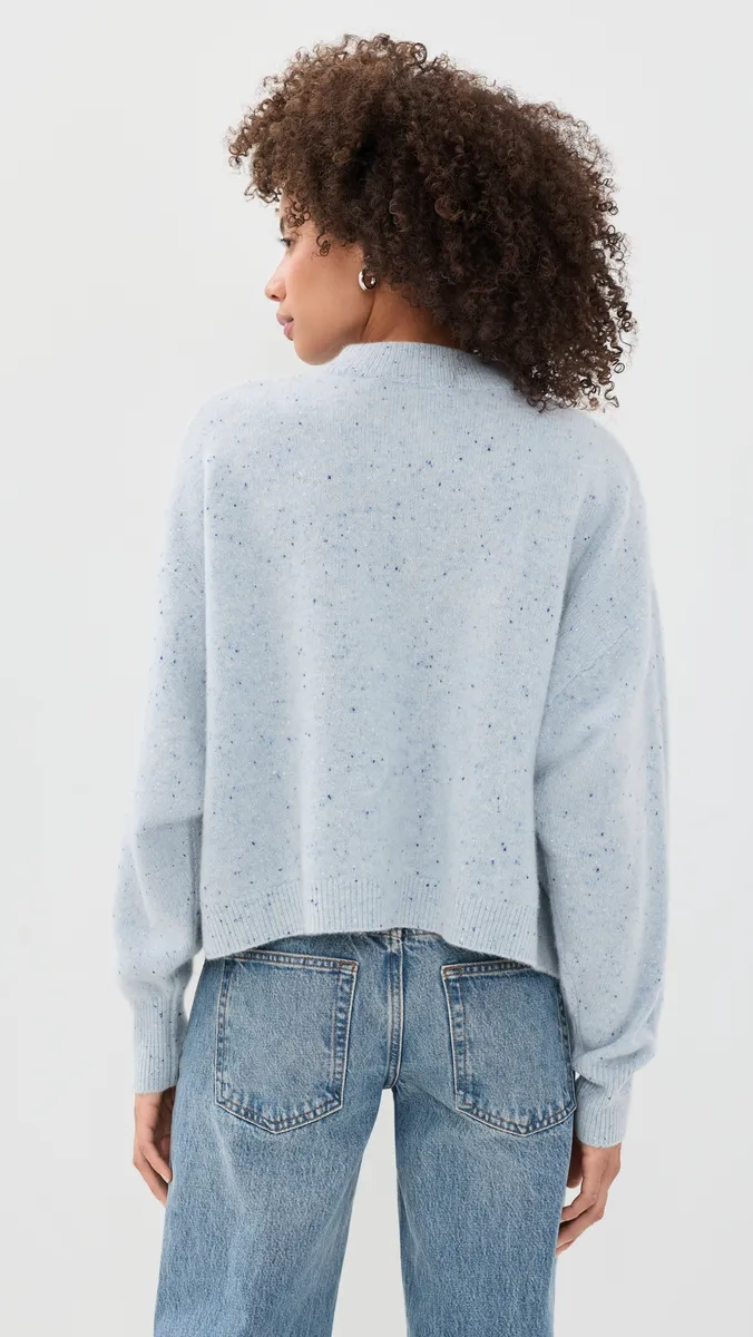 Frame The Lightweight Fleck Cardi | Thumbnail 3 Frame The Lightweight Fleck Cardi | Thumbnail 3
