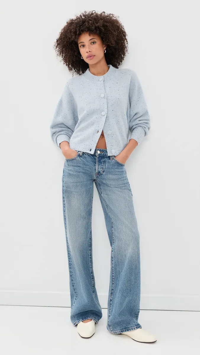 Frame The Lightweight Fleck Cardi | Thumbnail 5 Frame The Lightweight Fleck Cardi | Thumbnail 5