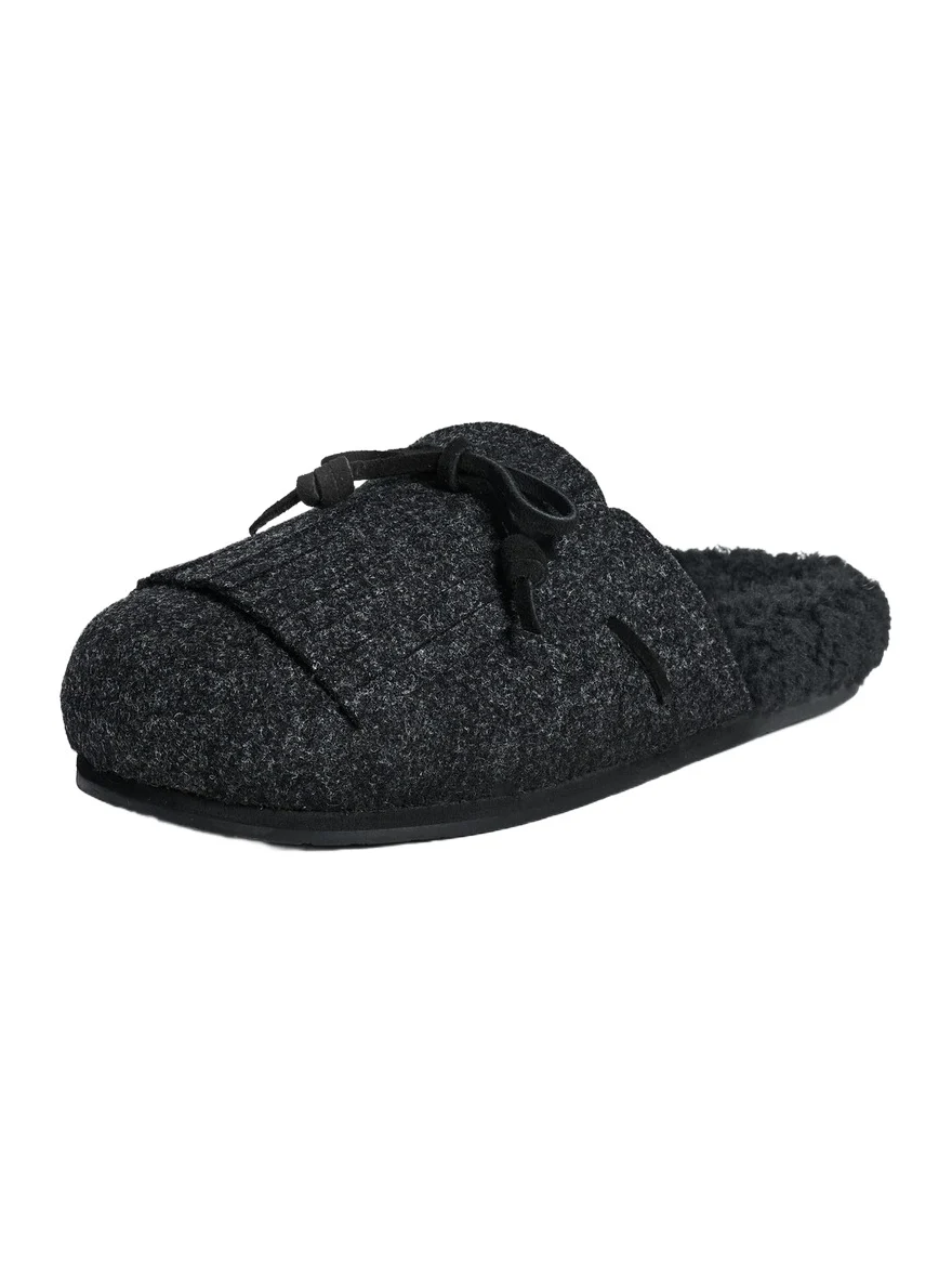 Ancient Greek Sandals Vasilitsa Fringe Mules