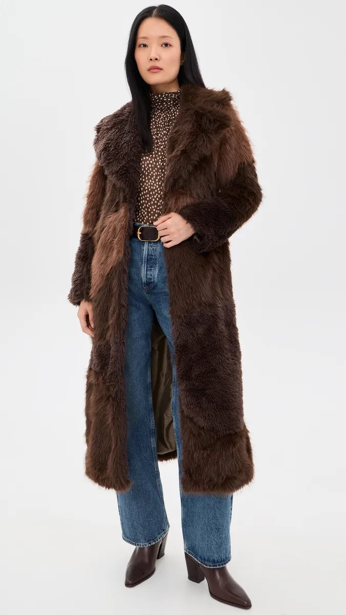 House of Sunny Hustle Faux Fur Coat | Thumbnail 2 House of Sunny Hustle Faux Fur Coat | Thumbnail 2
