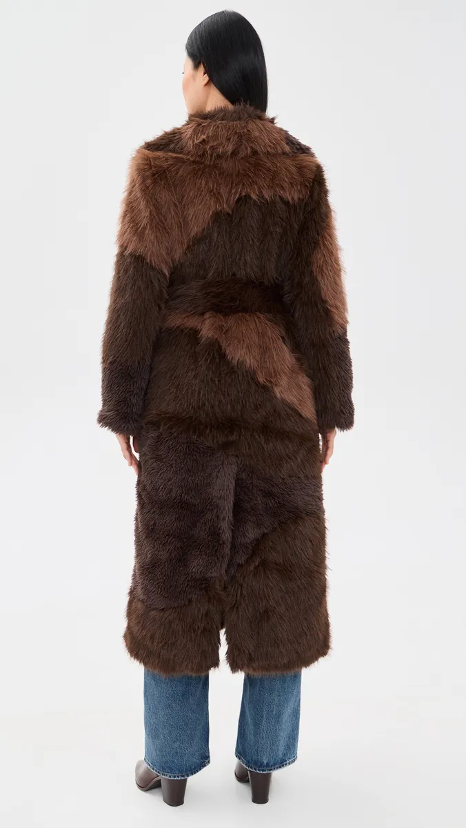 House of Sunny Hustle Faux Fur Coat | Thumbnail 3 House of Sunny Hustle Faux Fur Coat | Thumbnail 3