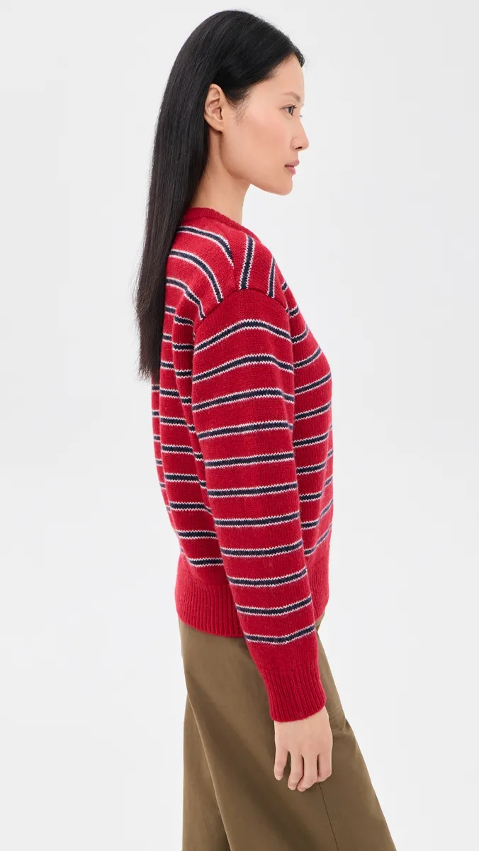 Dunst Unisex Striped Chunky Sweater | Thumbnail 4 Dunst Unisex Striped Chunky Sweater | Thumbnail 4