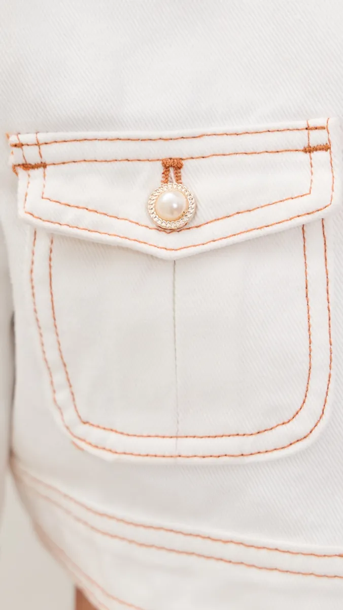 LIONESS Penthouse Denim Top | Thumbnail 6 LIONESS Penthouse Denim Top | Thumbnail 6