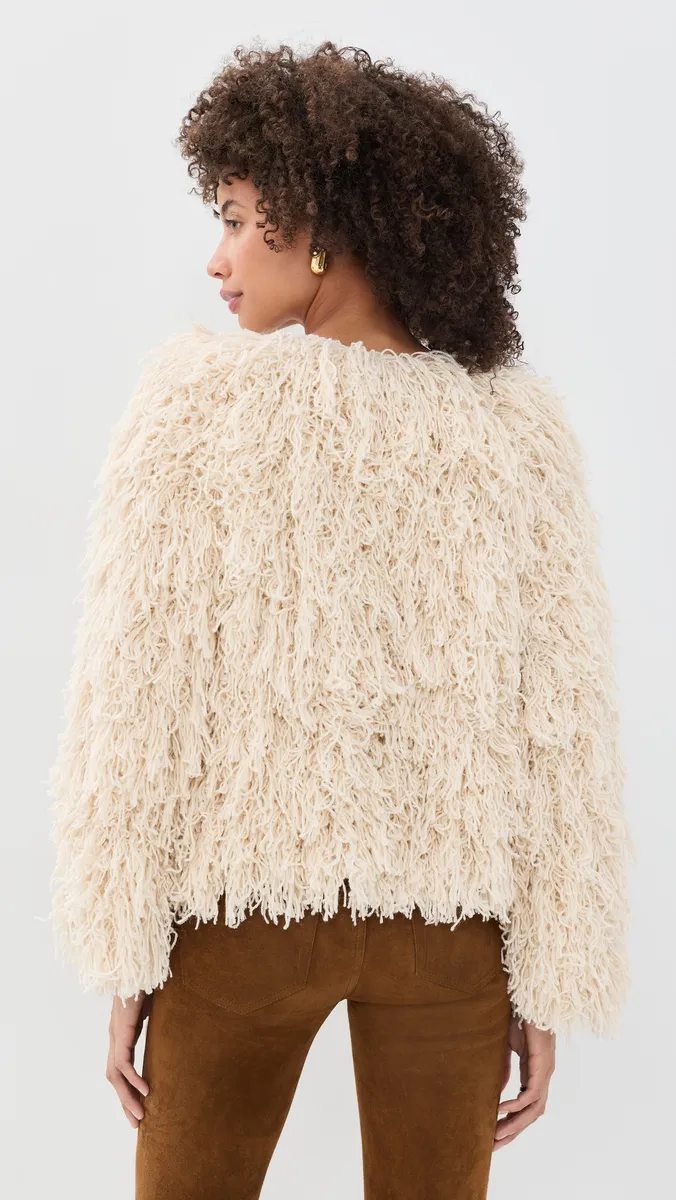 Frame The Fringe Sweater Jacket | Thumbnail 3 Frame The Fringe Sweater Jacket | Thumbnail 3