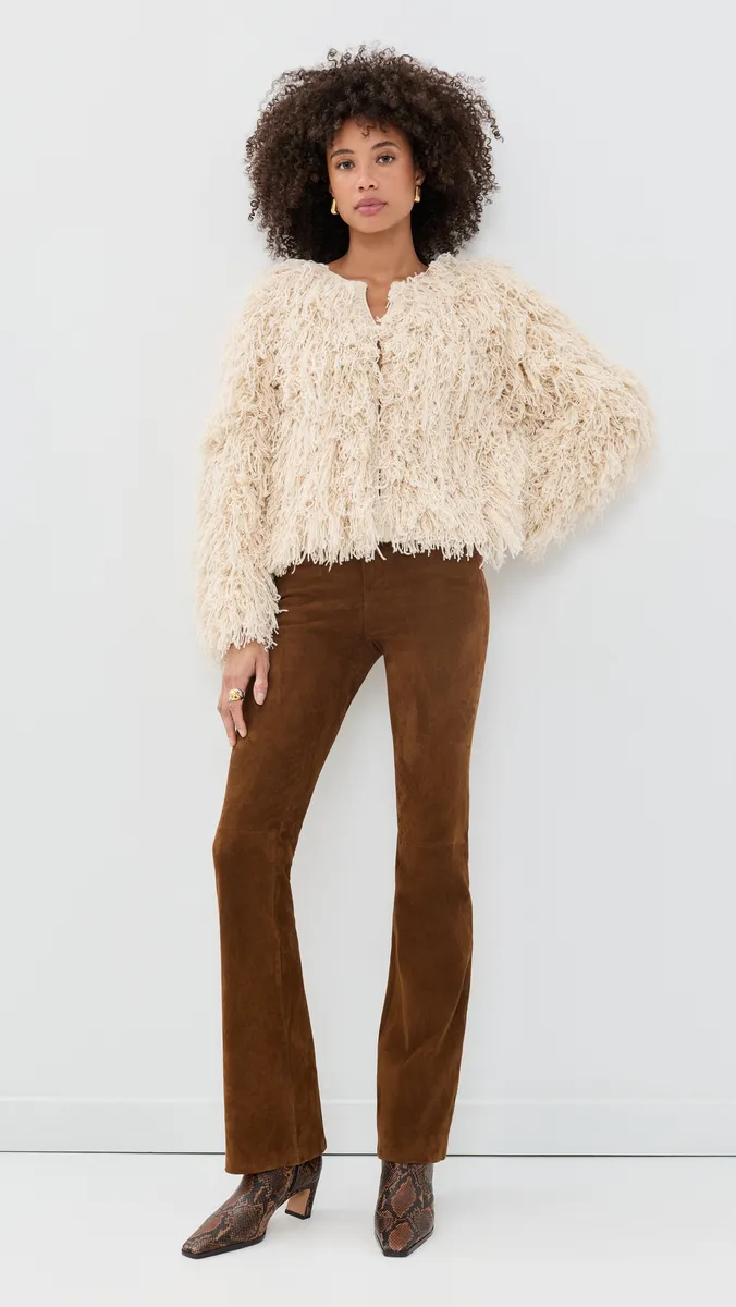 Frame The Fringe Sweater Jacket | Thumbnail 5 Frame The Fringe Sweater Jacket | Thumbnail 5
