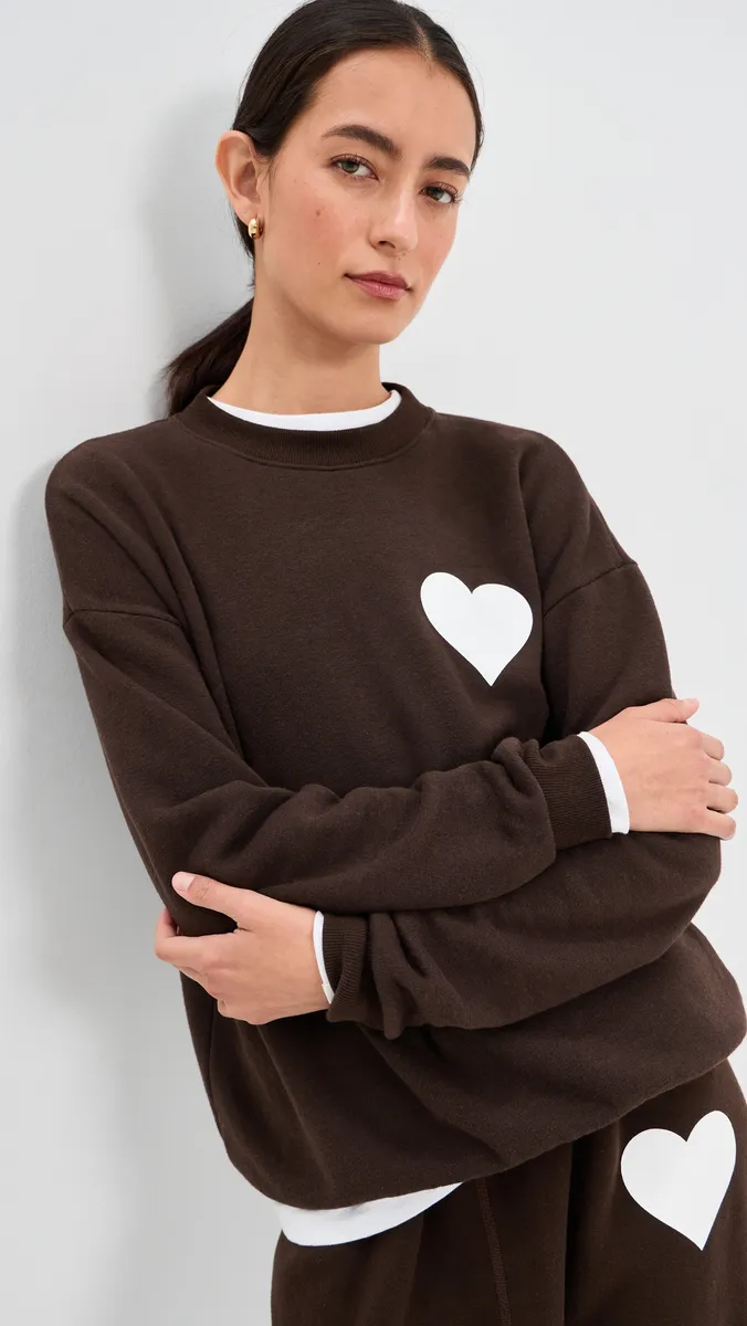 Sprwmn Heart Sweatshirt | Thumbnail 2 Sprwmn Heart Sweatshirt | Thumbnail 2
