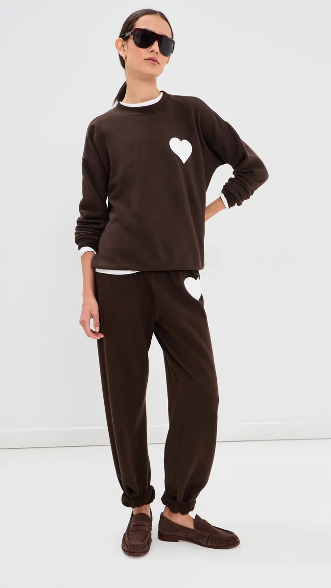 Sprwmn Heart Sweatshirt | Thumbnail 5 Sprwmn Heart Sweatshirt | Thumbnail 5