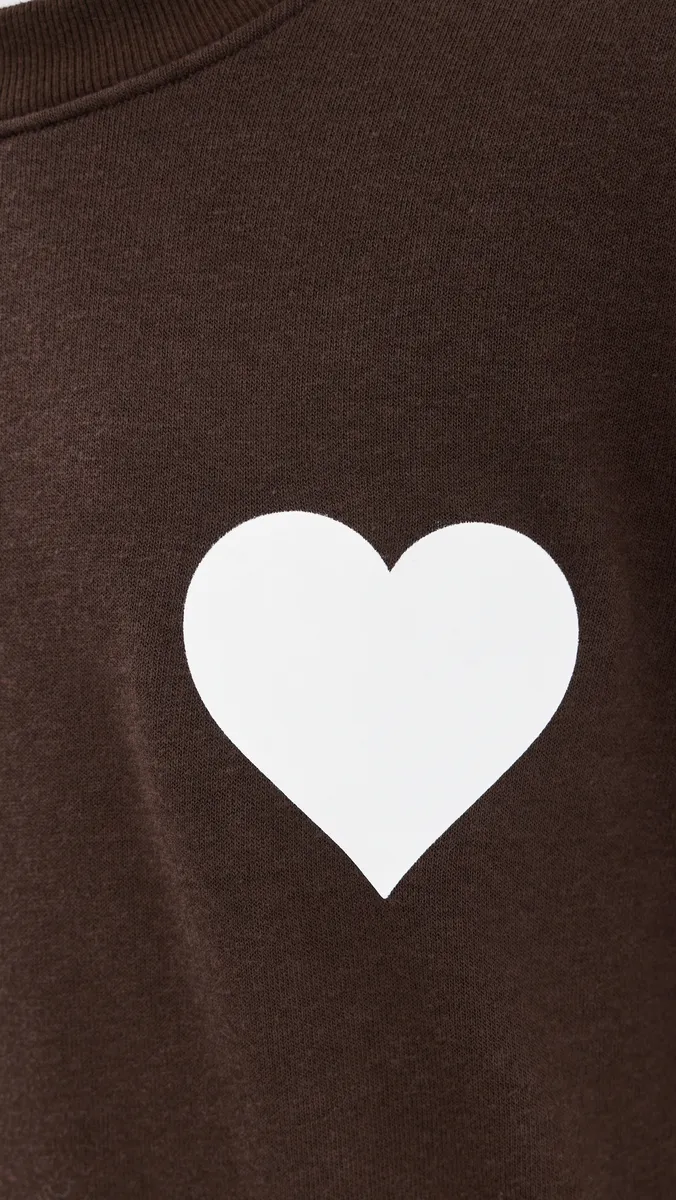 Sprwmn Heart Sweatshirt | Thumbnail 6 Sprwmn Heart Sweatshirt | Thumbnail 6