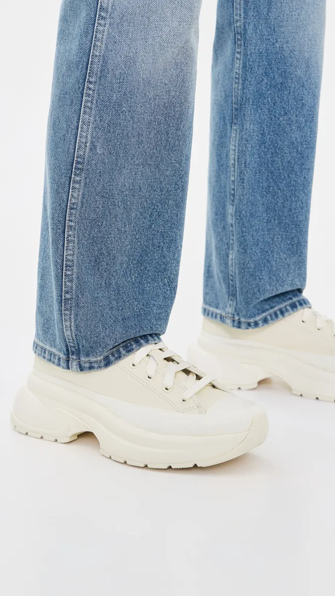 Converse Run Star Crush Leather Sneakers | Thumbnail 3 Converse Run Star Crush Leather Sneakers | Thumbnail 3