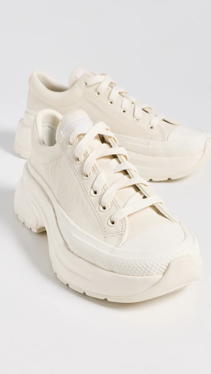 Converse Run Star Crush Leather Sneakers | Thumbnail 5 Converse Run Star Crush Leather Sneakers | Thumbnail 5
