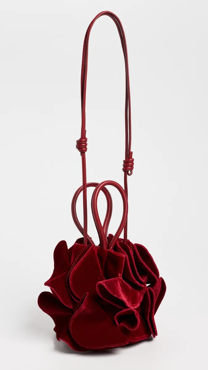 Farm Rio Velvet Flower Handbag | Thumbnail 4 Farm Rio Velvet Flower Handbag | Thumbnail 4