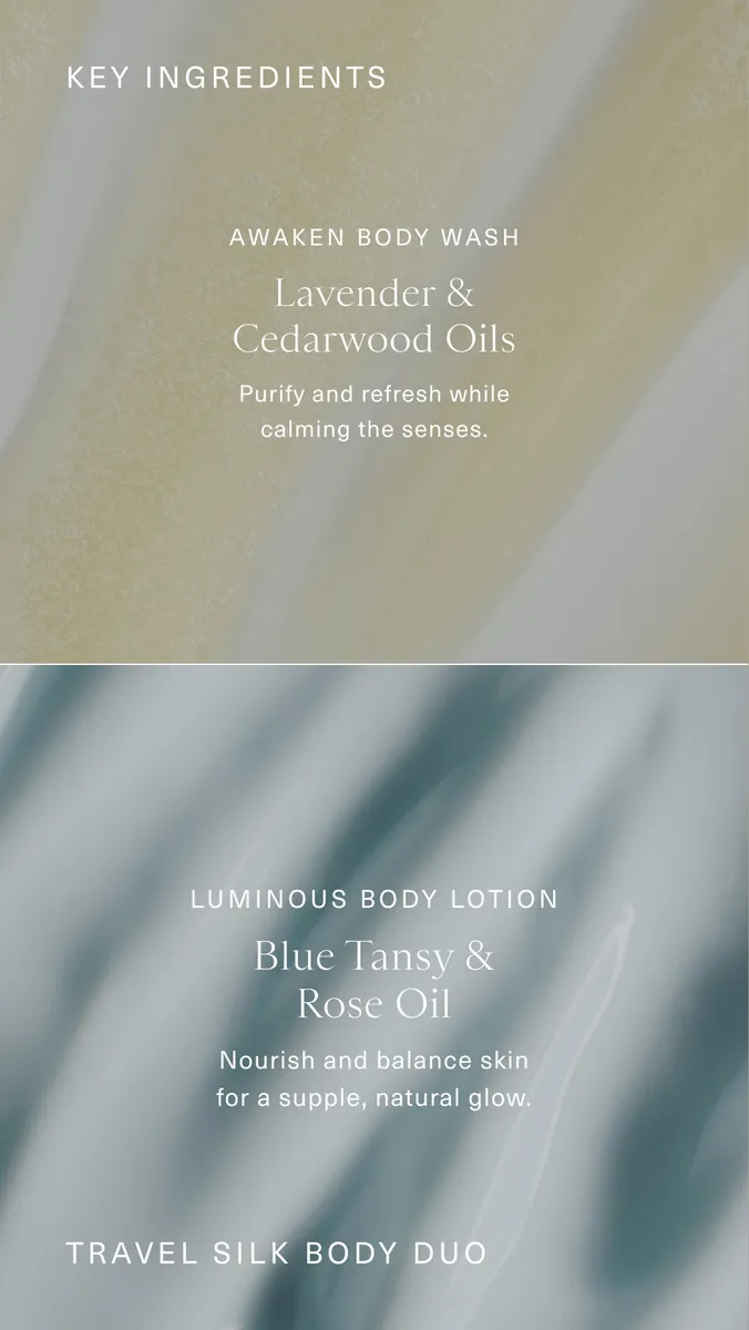Oak Essentials Travel Silk Body Duo No Color | Thumbnail 3