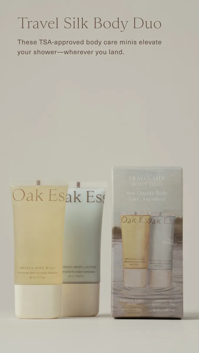 Oak Essentials Travel Silk Body Duo No Color | Thumbnail 5