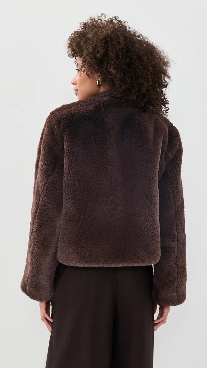 Theory Faux Fur Jacket | Thumbnail 3
