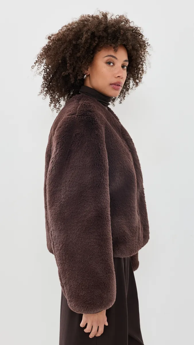 Theory Faux Fur Jacket | Thumbnail 4