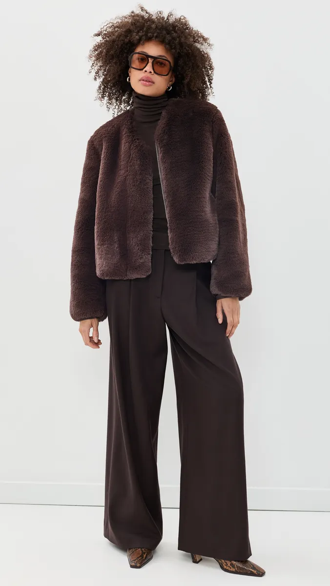 Theory Faux Fur Jacket | Thumbnail 5