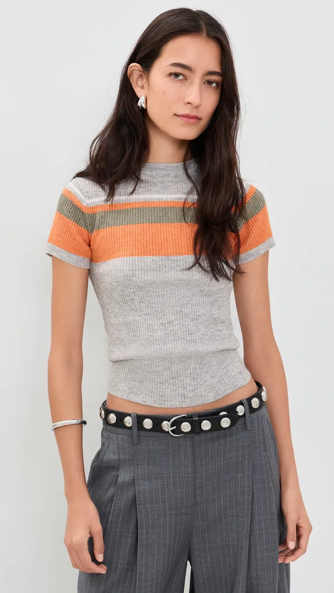 LIONESS Kiss & Tell Knit Tee | Thumbnail 2 LIONESS Kiss & Tell Knit Tee | Thumbnail 2