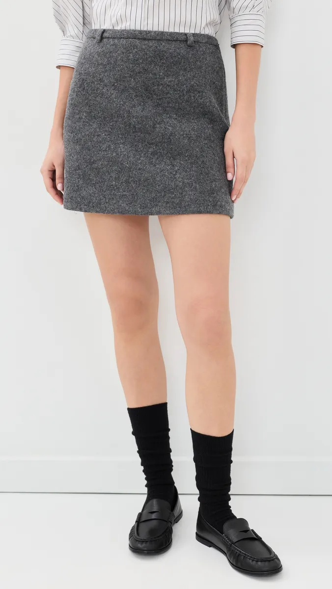 Dunst Wool Miniskirt | Thumbnail 2