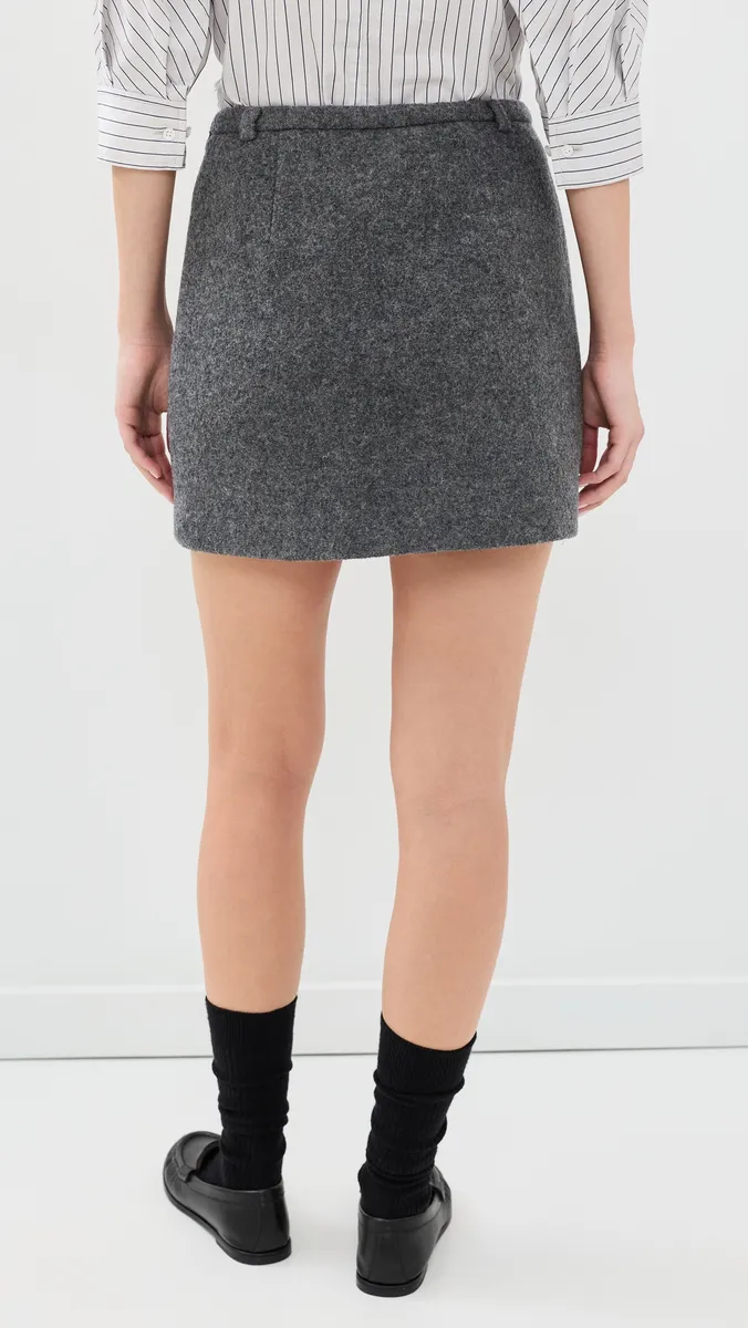 Dunst Wool Miniskirt | Thumbnail 3