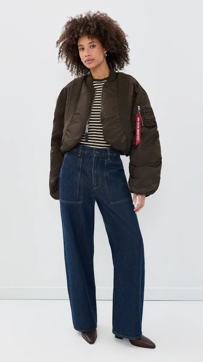 Alpha Industries MA-1 Oversized Fitflight Jacket | Thumbnail 5 Alpha Industries MA-1 Oversized Fitflight Jacket | Thumbnail 5