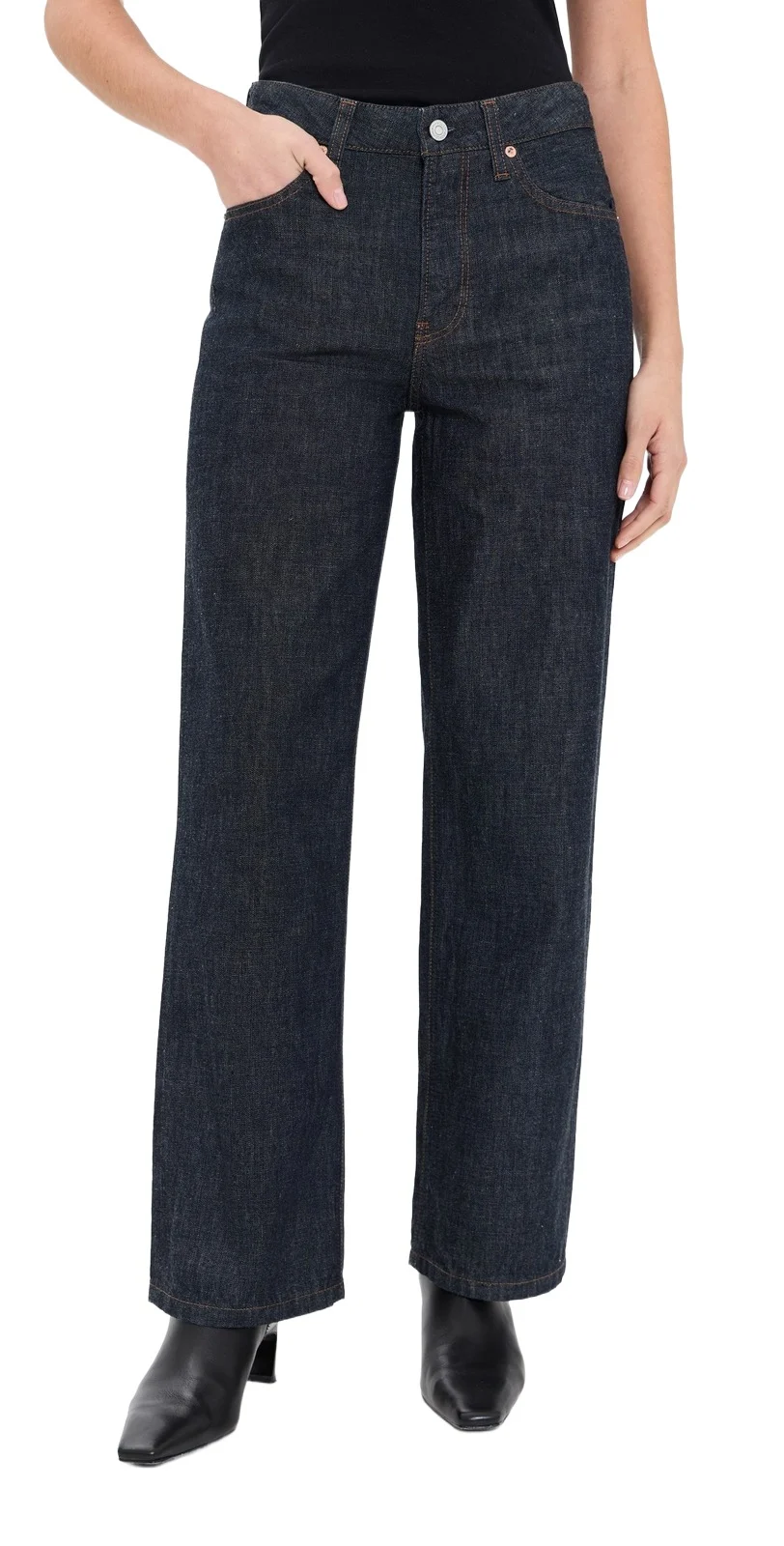 ID Straight Mid Jeans ID Straight Mid Jeans