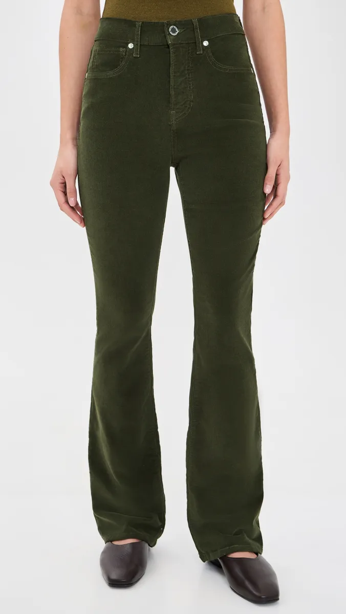 Veronica Beard Jean Cameron Mid Rise Bootcut Corduroy Pants | Thumbnail 2 Veronica Beard Jean Cameron Mid Rise Bootcut Corduroy Pants | Thumbnail 2