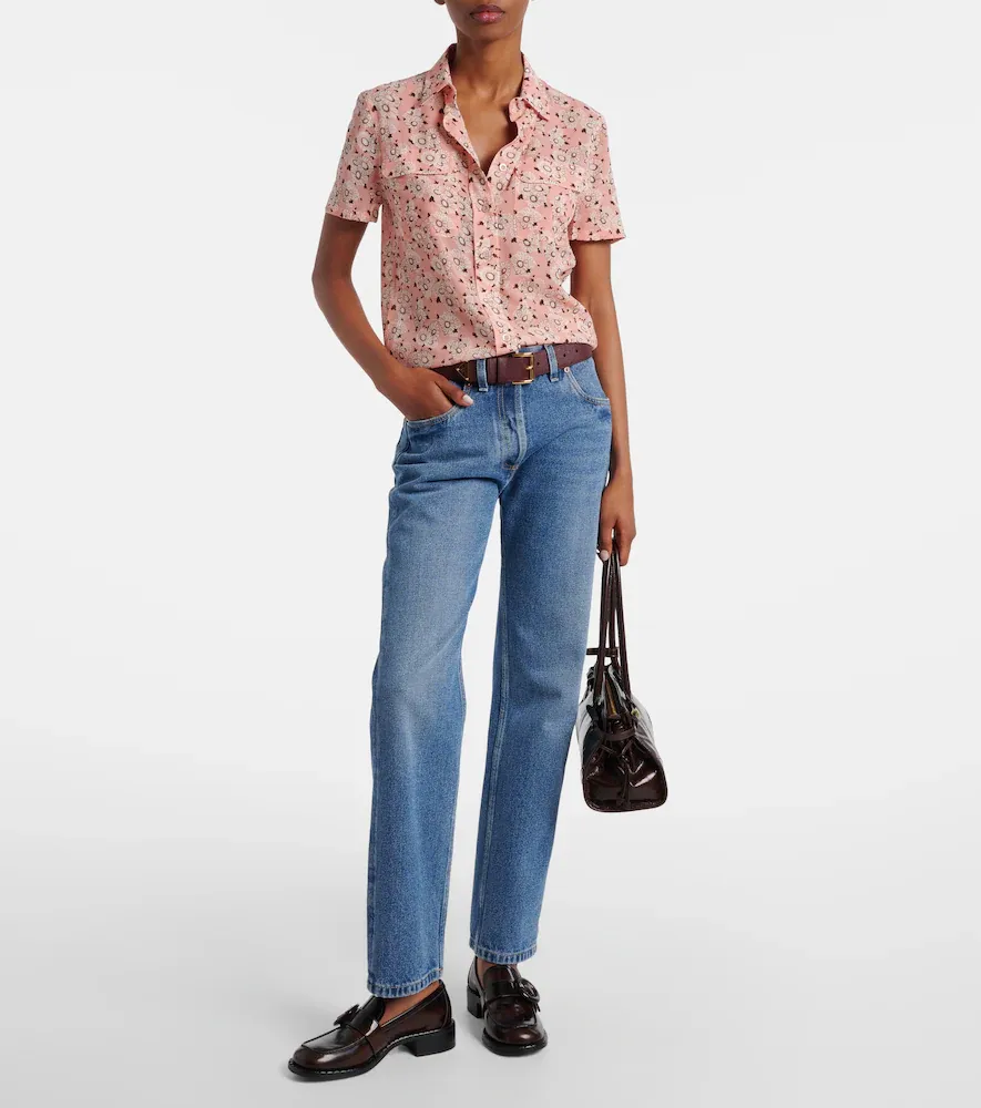Prada Low-rise straight jeans | Thumbnail 2