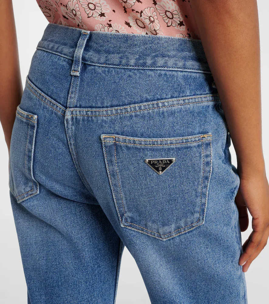 Prada Low-rise straight jeans | Thumbnail 6
