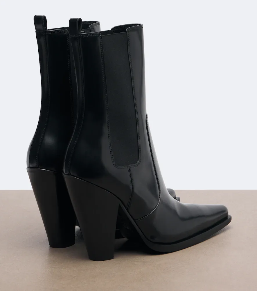 Saint Laurent Dylan leather Chelsea boots | Thumbnail 4 Saint Laurent Dylan leather Chelsea boots | Thumbnail 4