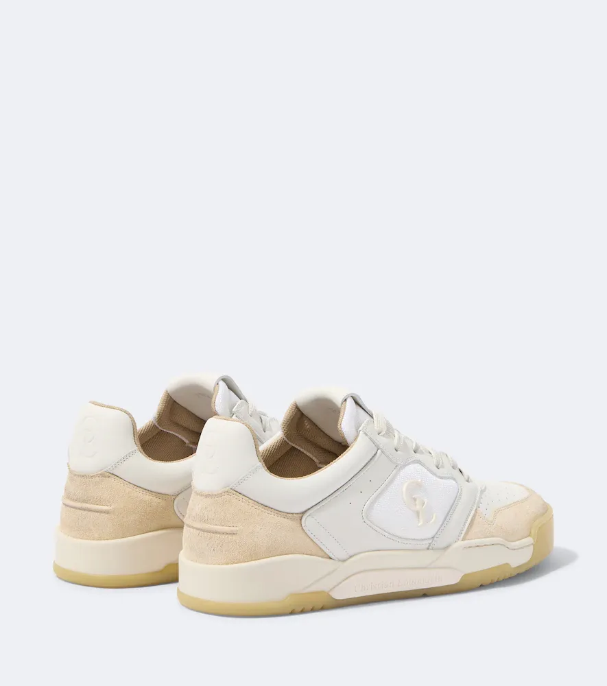 Christian Louboutin Bsktball 1 Retro suede and leather sneakers | Thumbnail 2 Christian Louboutin Bsktball 1 Retro suede and leather sneakers | Thumbnail 2