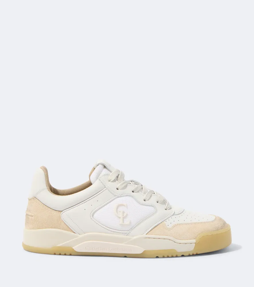 Christian Louboutin Bsktball 1 Retro suede and leather sneakers | Thumbnail 3 Christian Louboutin Bsktball 1 Retro suede and leather sneakers | Thumbnail 3