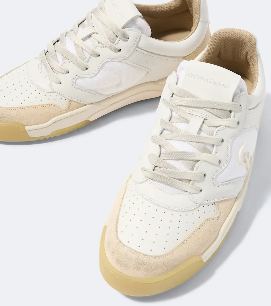 Christian Louboutin Bsktball 1 Retro suede and leather sneakers | Thumbnail 5 Christian Louboutin Bsktball 1 Retro suede and leather sneakers | Thumbnail 5