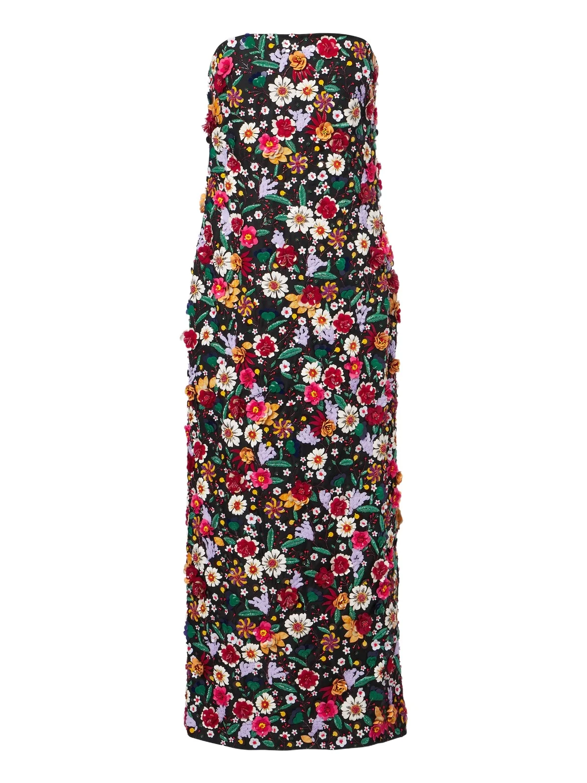 Embellished floral organza cocktail dress Embellished floral organza cocktail dress