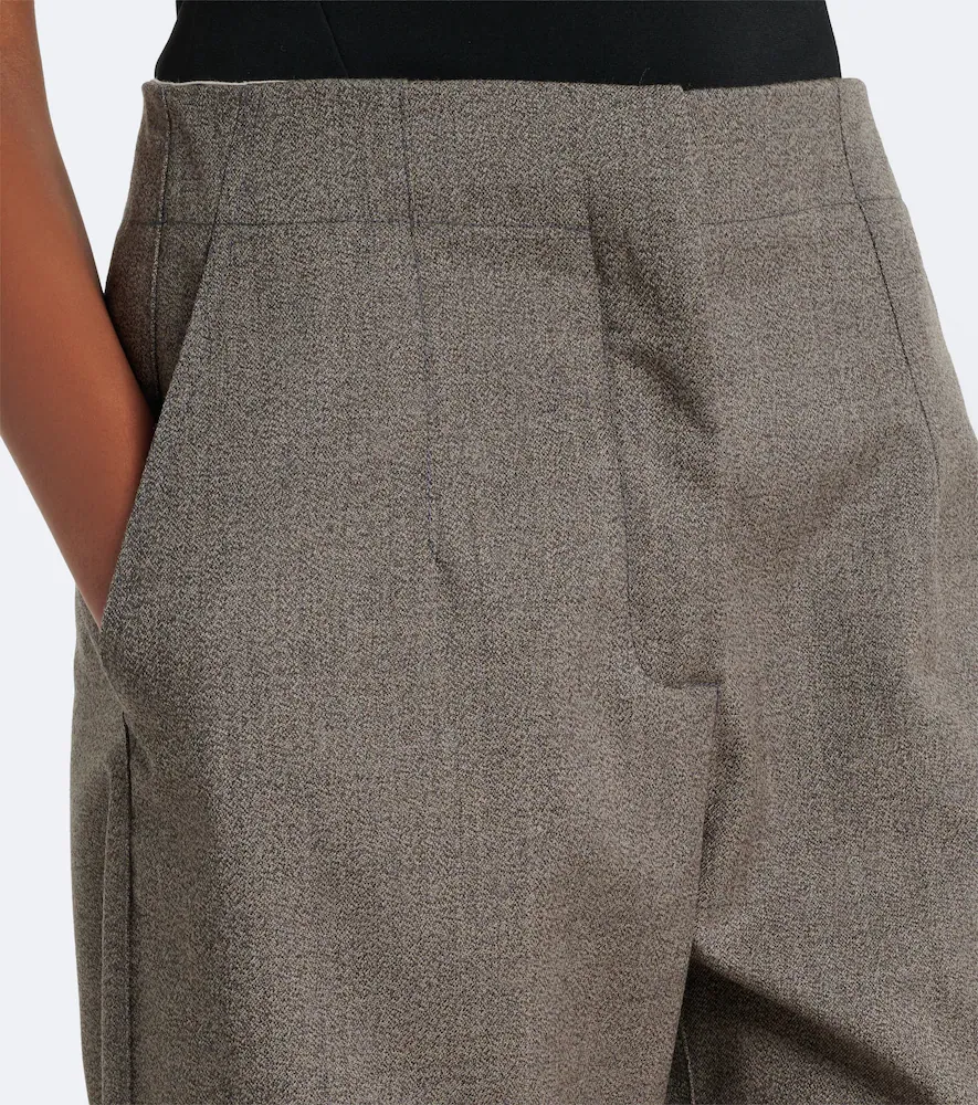 Jacquemus Citta cotton barrel-leg pants | Thumbnail 4