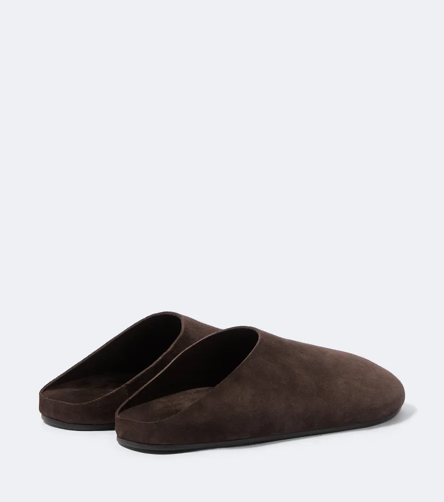 The Row Hudson suede mules | Thumbnail 3