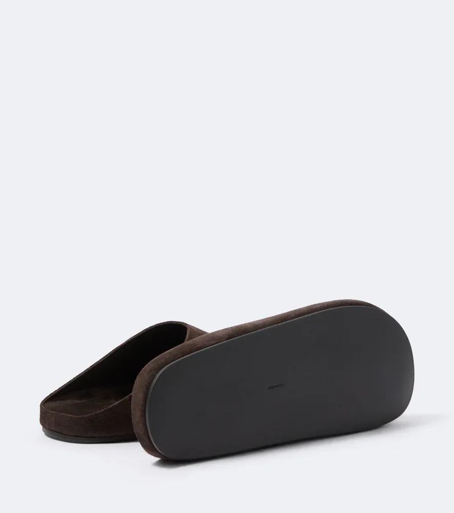The Row Hudson suede mules | Thumbnail 4