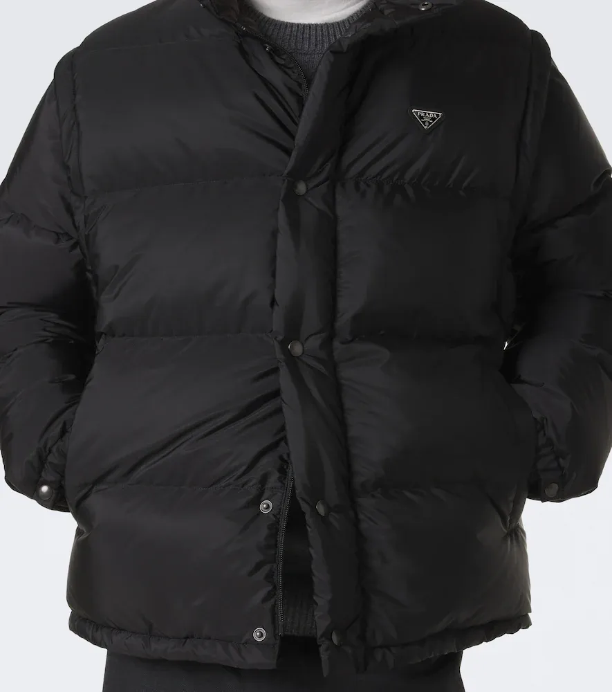 Prada Re-Nylon down jacket | Thumbnail 5 Prada Re-Nylon down jacket | Thumbnail 5