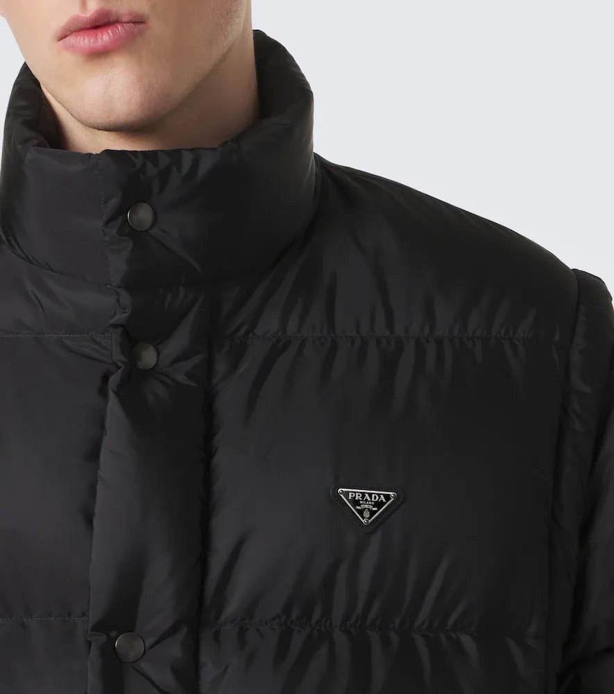 Prada Re-Nylon down jacket | Thumbnail 7 Prada Re-Nylon down jacket | Thumbnail 7