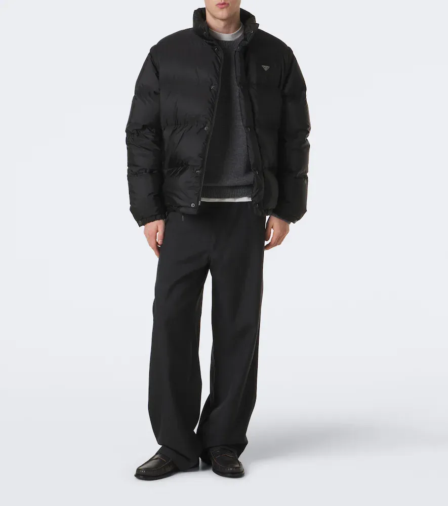 Prada Re-Nylon down jacket | Thumbnail 8 Prada Re-Nylon down jacket | Thumbnail 8