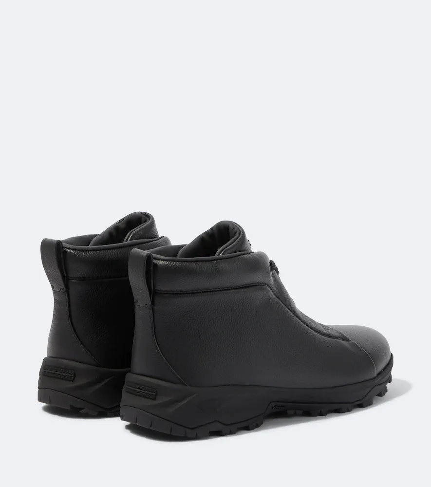 Zegna Triple Stitch leather high-top sneakers | Thumbnail 6 Zegna Triple Stitch leather high-top sneakers | Thumbnail 6