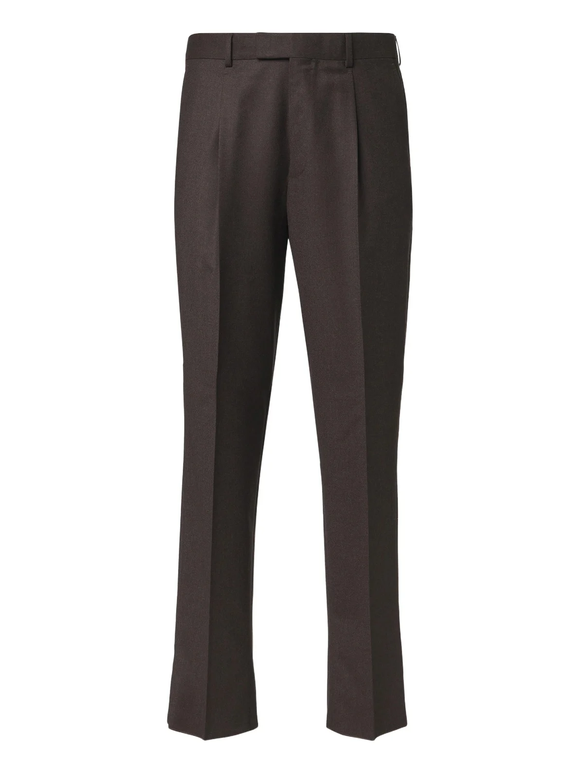 Zegna Pleated wool straight pants