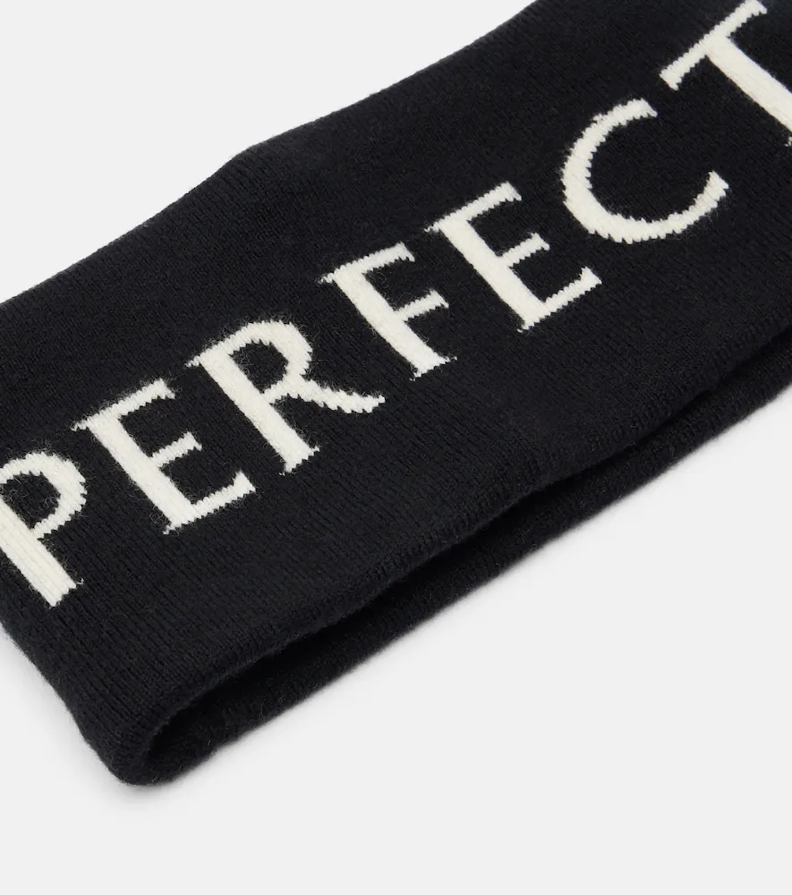 Perfect Moment Logo wool-blend headband | Thumbnail 2 Perfect Moment Logo wool-blend headband | Thumbnail 2