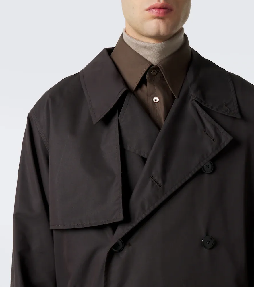 Lemaire Cotton-blend gabardine trench coat | Thumbnail 4 Lemaire Cotton-blend gabardine trench coat | Thumbnail 4